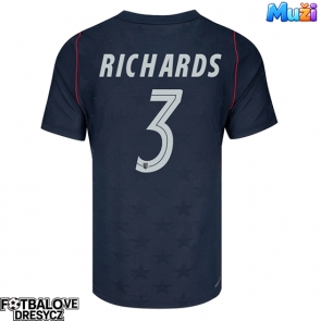 Spojené státy Chris Richards #3 Venkovní Dres MS 2026 Krátký Rukáv